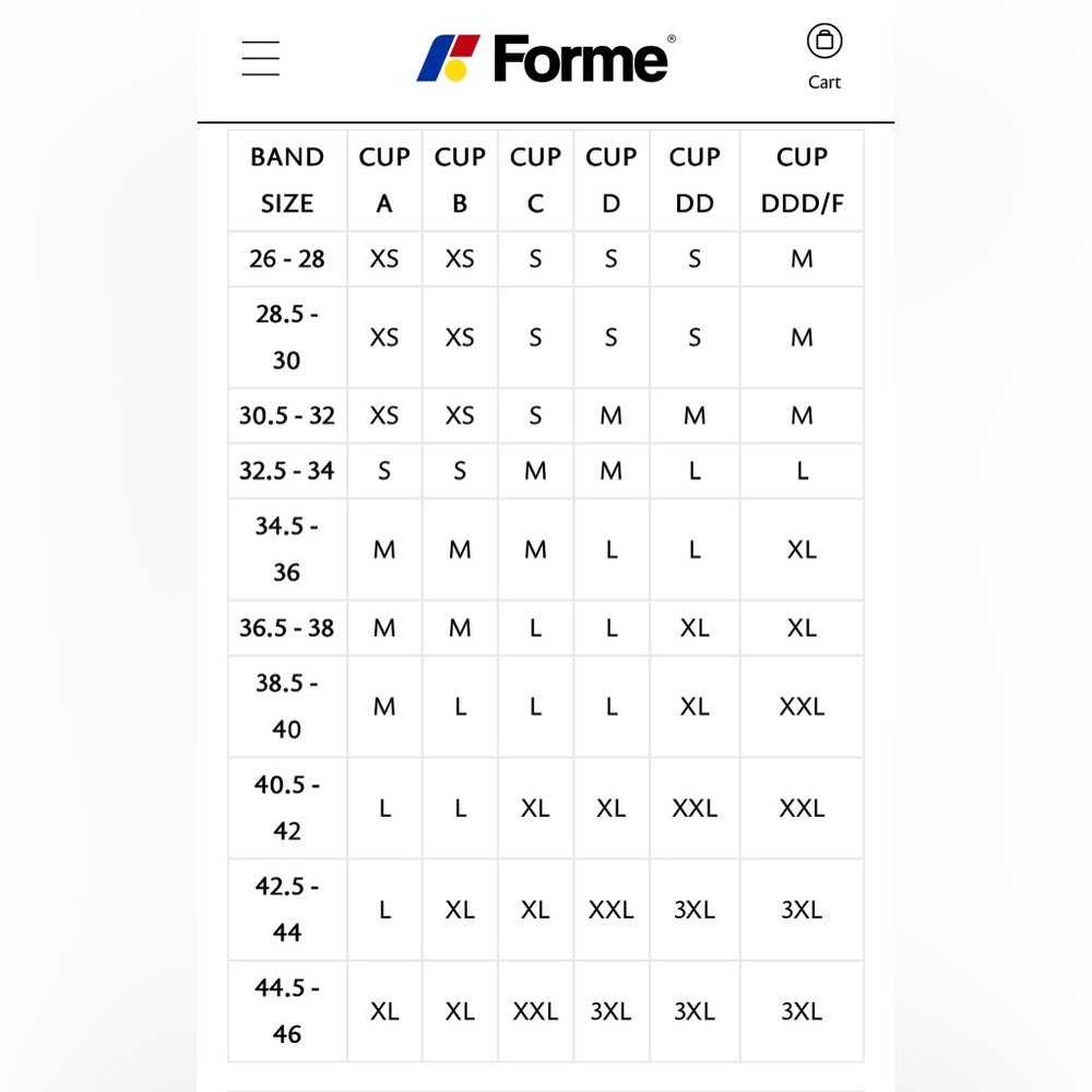 Forme The Power Bra Beige XL - Picture 5 of 6